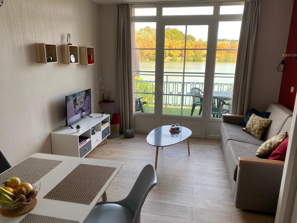 Appartement Au Calme Face Au Lac Marciac Exterior foto